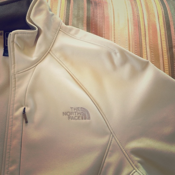 The North Face khaki jacket