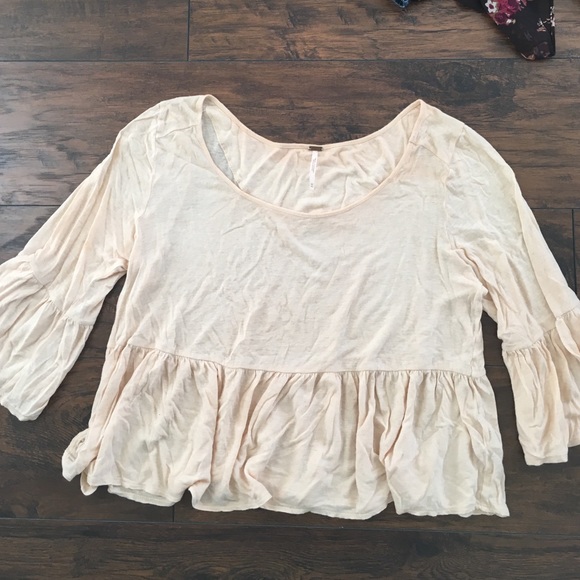 Boho free people shirt