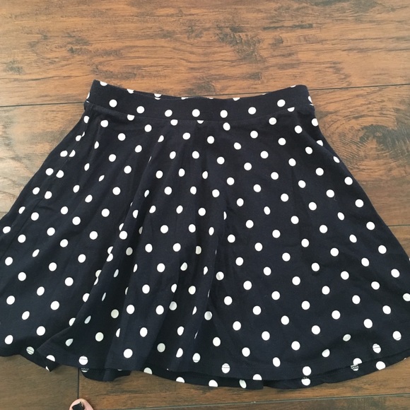 Polka dot skirt