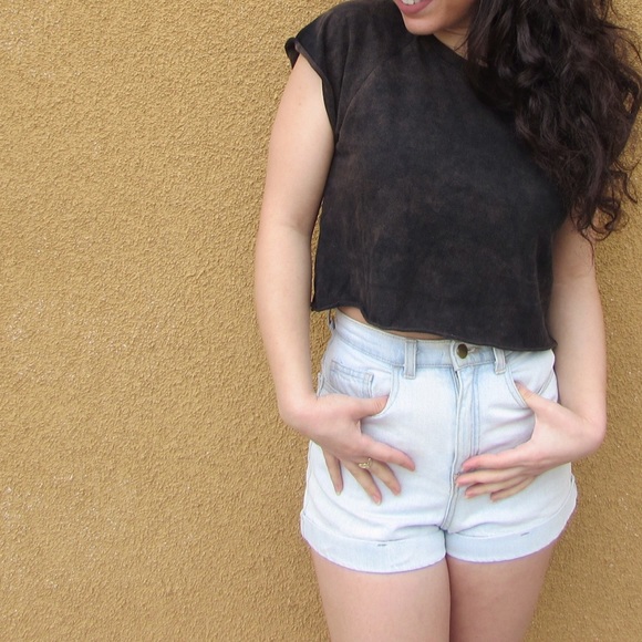 Forever 21 grunge crop top