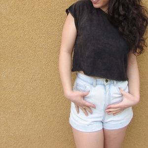 Forever 21 grunge crop top
