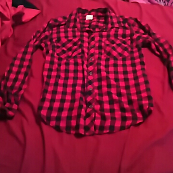 Red & Black Plaid Flannel