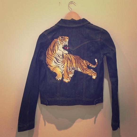 Urban Outfitters Jackets & Blazers - BDG Tiger Jean Jacket
