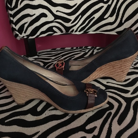 Denim Michael Kors Wedges
