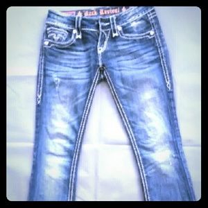 Authentic Rock Revival Alanis Boot Cut Jeans