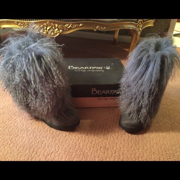 Bear paw Shoes - Bear paw fur boots