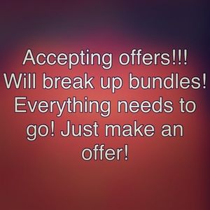 ACCEPTING OFFERS!! 👠💍👛👜 EVERYTHING MUST GO!!