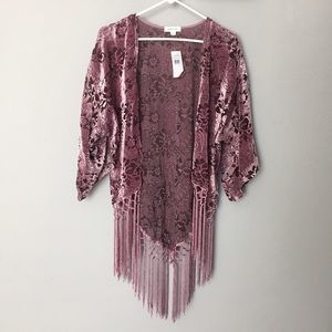 Modcloth I'm Awe Yours Jacket in Dusty Rose