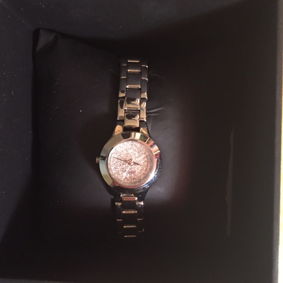 DKNY silver watch