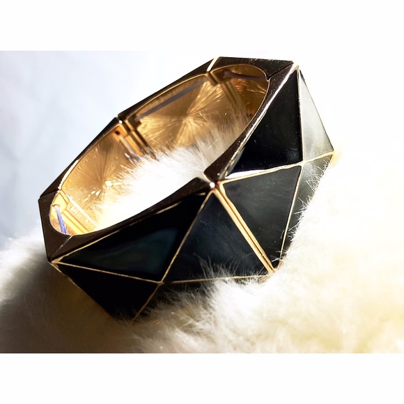 Black and Gold Bracelet