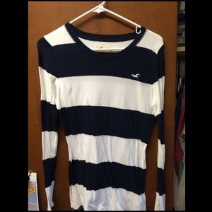 Striped Long Sleeve Hollister Top