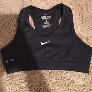 Black Nike Sports Bra