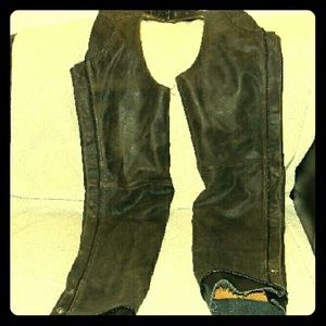 Ladies leather chaps