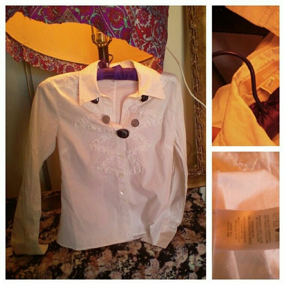 Micheal Kors botton down blouse