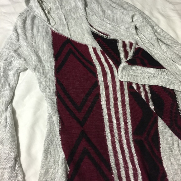 SOLD! Hooded Cardigan/Coverup - Picture 2 of 4