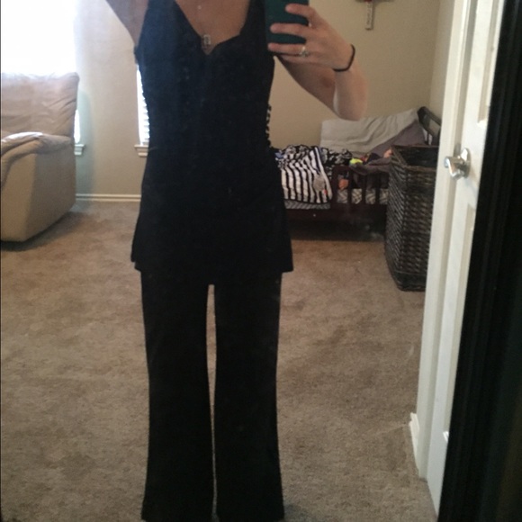 White House & Black Market top & pants - Picture 1 of 4