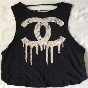 ✨💧"Chanel" muscle tank💧✨