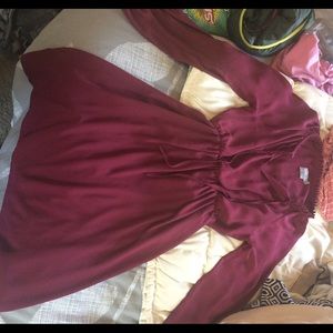 Cranberry Asos dress