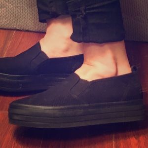 Platform Shoes Black