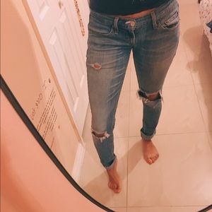 Distressed Levi's