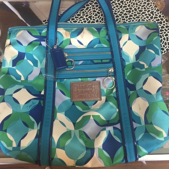 Coach hand bag