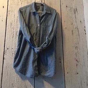 Gap jean shirt