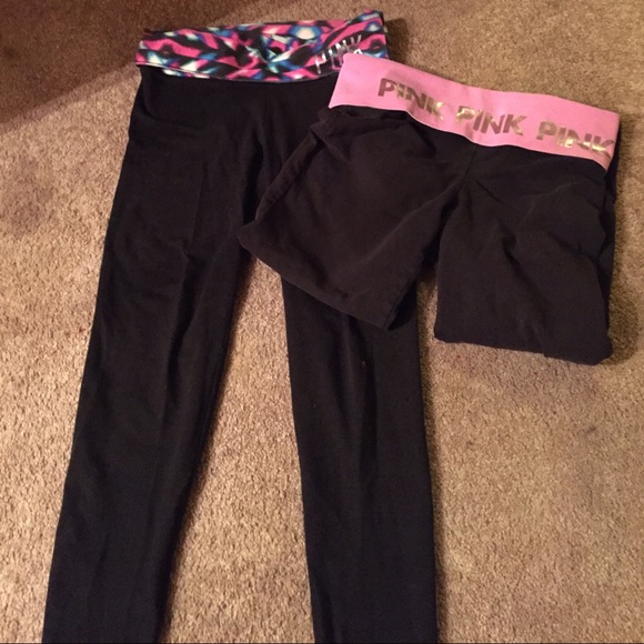 Yoga and yoga capris PINK