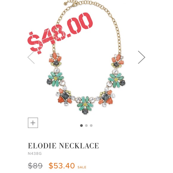 Stella and dot necklace