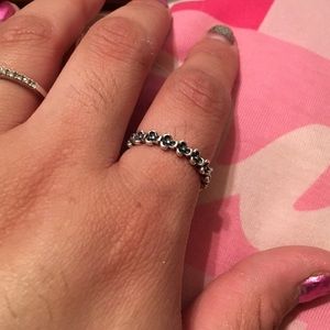 Pandora flower ring SIZE 8