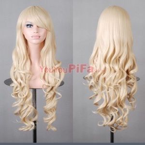 Blonde wig