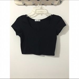 Black Crop Top