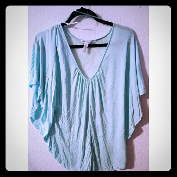 Mint Flutter Sleeve Top