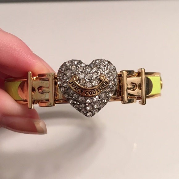 Juicy Couture Jewelry - Juicy couture neon yellow bracelet