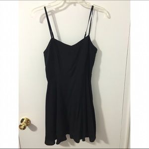Black Camisole Cut Out Dress