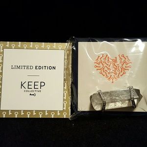 KEEP Collective Limited Edition crackled quartz