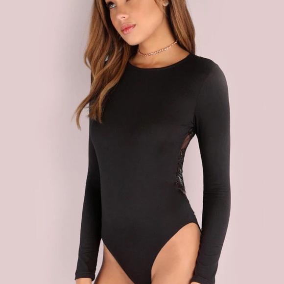 💋💄👠 New Sexy back Long Sleeve bodysuit - Picture 2 of 3