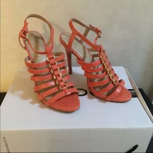 Coral Stilettos
