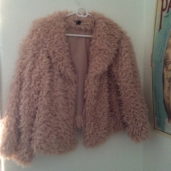 Pink Fuzzy Coat