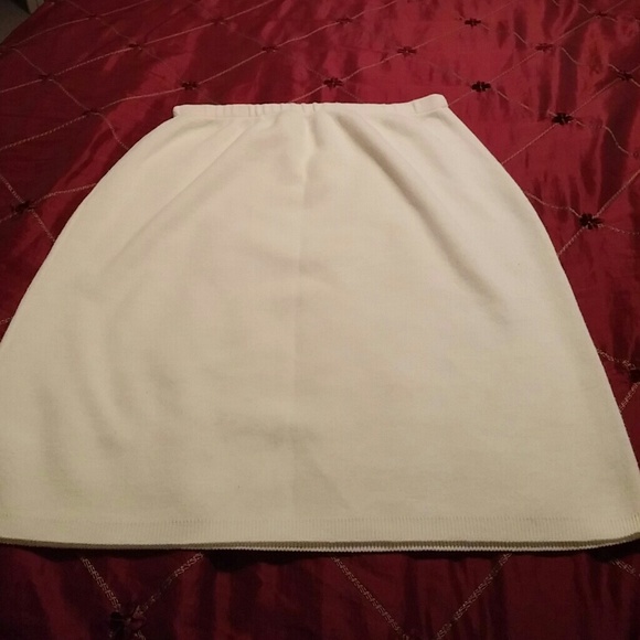 White skirt