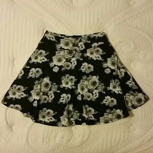 Floral Circle/Skater Skirt