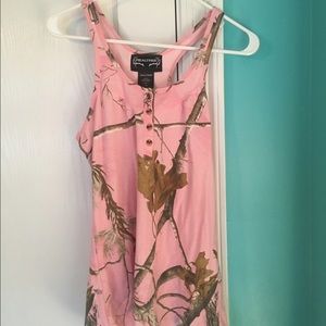 Pink Camo Pajama shirt