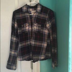 Abercrombie kids flannel