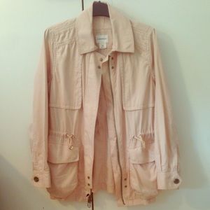 Club Monaco light jacket in light rose