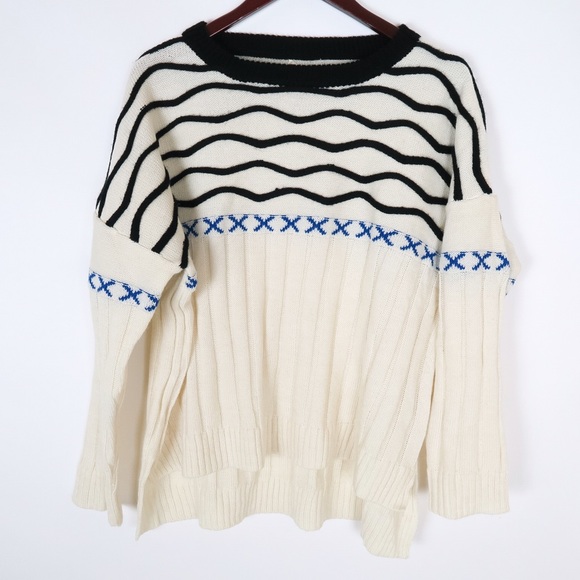Very J Sweaters - Oversized chunky knit pull over sweater