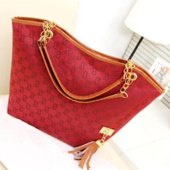 Gucci Handbags - Red Large Handbag
