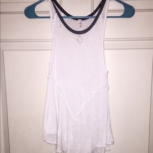Free people distressed tank