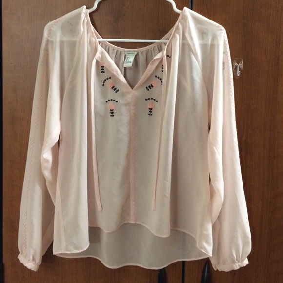 F21 sheer top