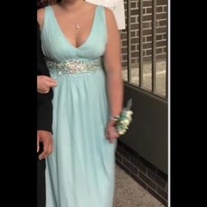 Light Blue Prom Dress 2015