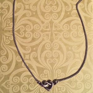 James Avery Silver Heart Necklace