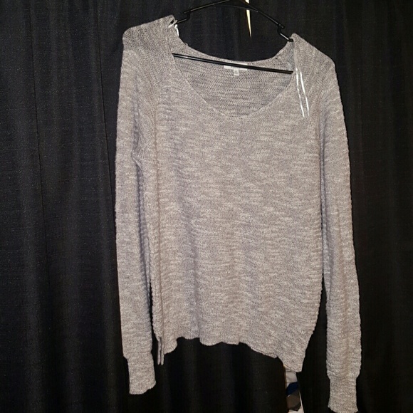 Long sleeve gray sweater - Picture 1 of 1